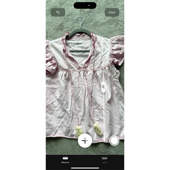 NWOT THML flutter sleeve top, Small $78 F18 - Picture 7 of 8